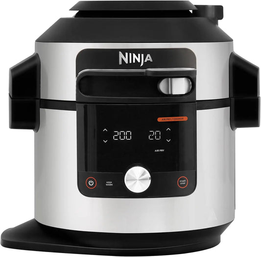 Ninja Foodi MAX, Olla Eléctrica Multifunción Slow Cooker con SmartLid, 7, 5L
