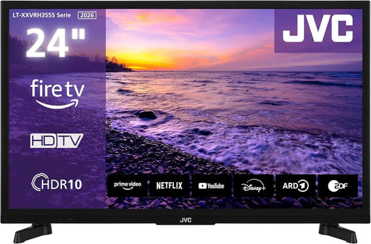 JVC LT-24VRH3555 Televisor 24 pulgadas Fire TV con resolución HD Ready, inteligente TV
