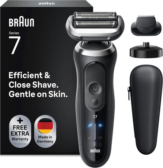 Braun serie 7 Afeitadora Eléctrica Hombre, 72-N4200S, Negro